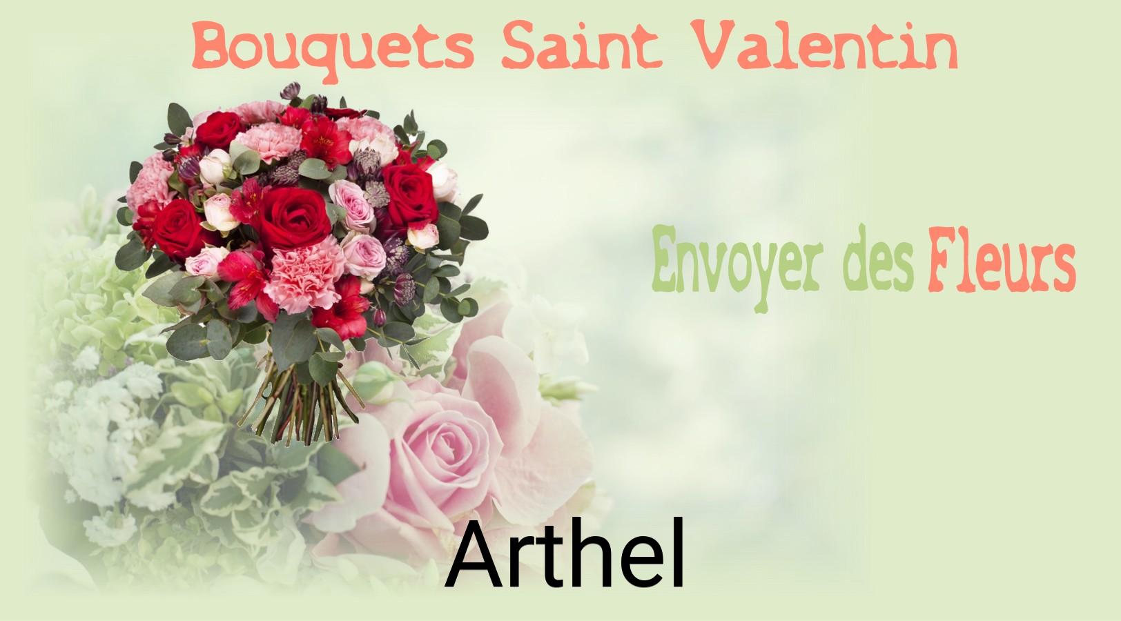 Roses de Saint-Valentin livrées à Arthel
